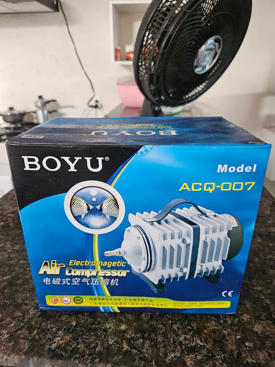 COMPRESSOR DE AR ELETROMAGNETIC (BOYU).