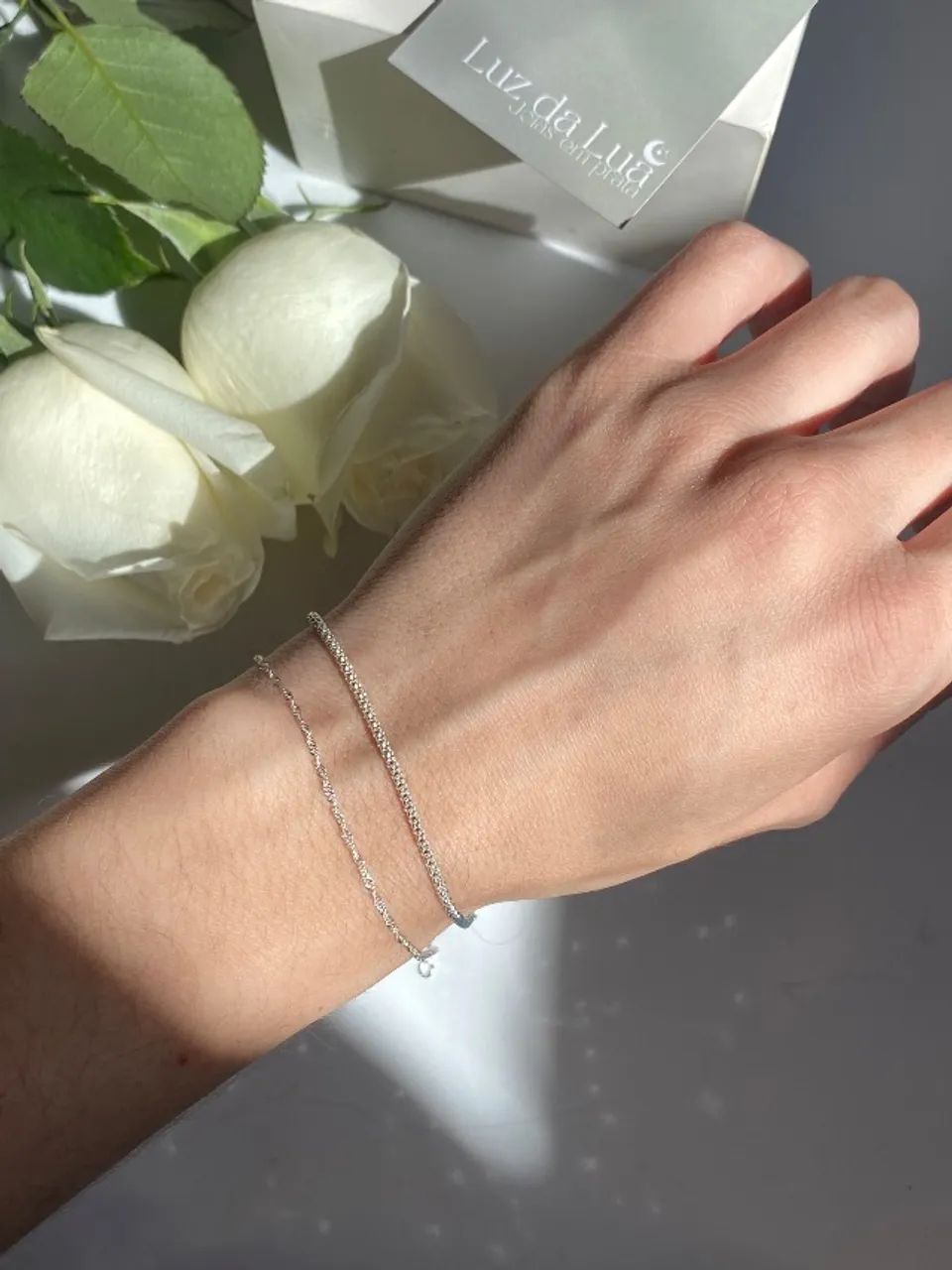 Pulseira Singapura prata 925 - Foto 2