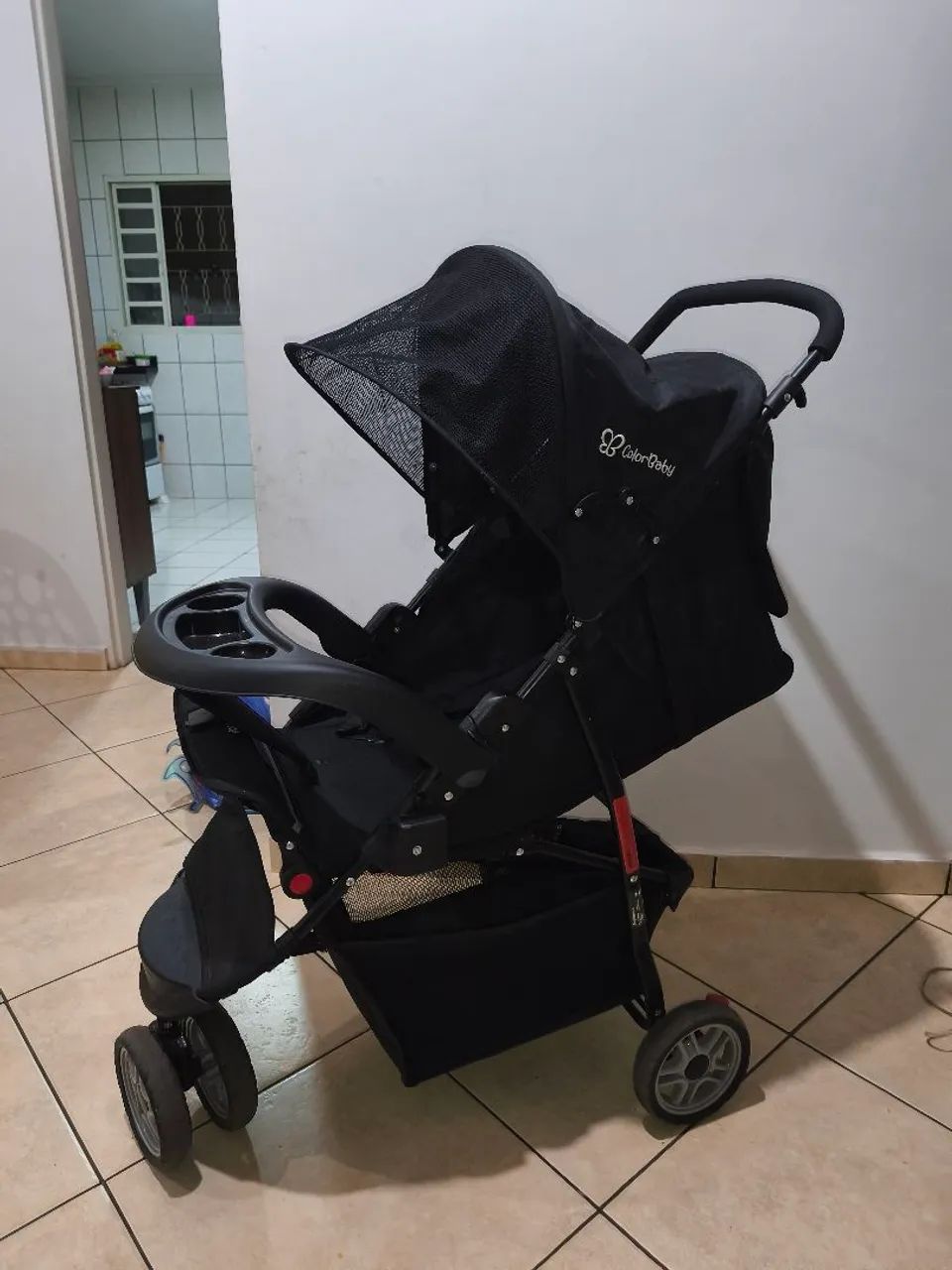 Carrinho de bebê color baby Galzerano  - Foto 4