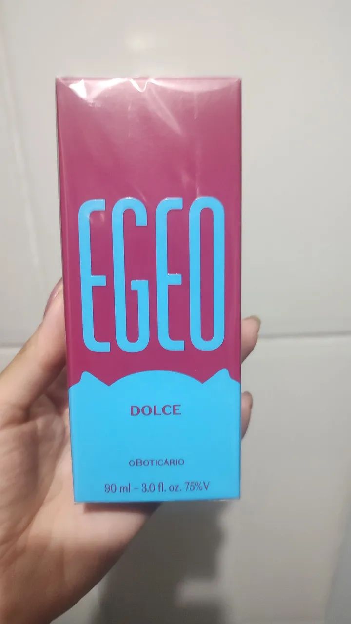 Perfume Egeu Dolce Boticário lacrado 