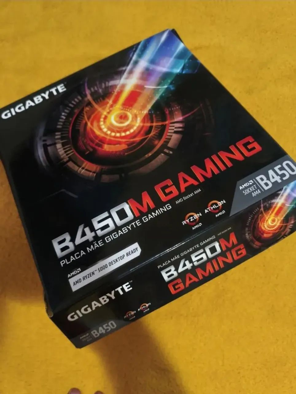 PLACA-MÃE GIGABYTE B450M GAMING  - Foto 2