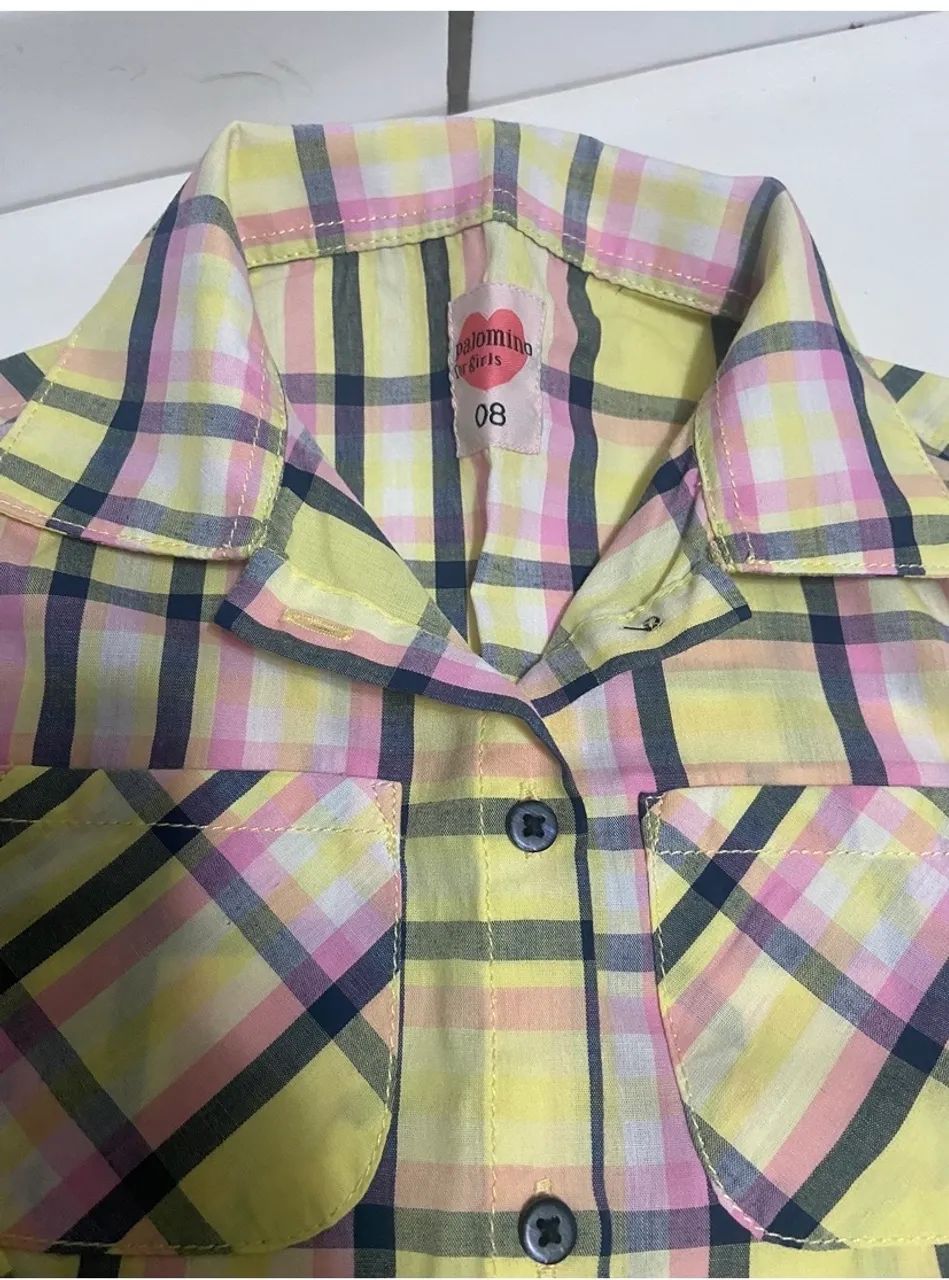 Camisa xadrez menina  - Foto 2