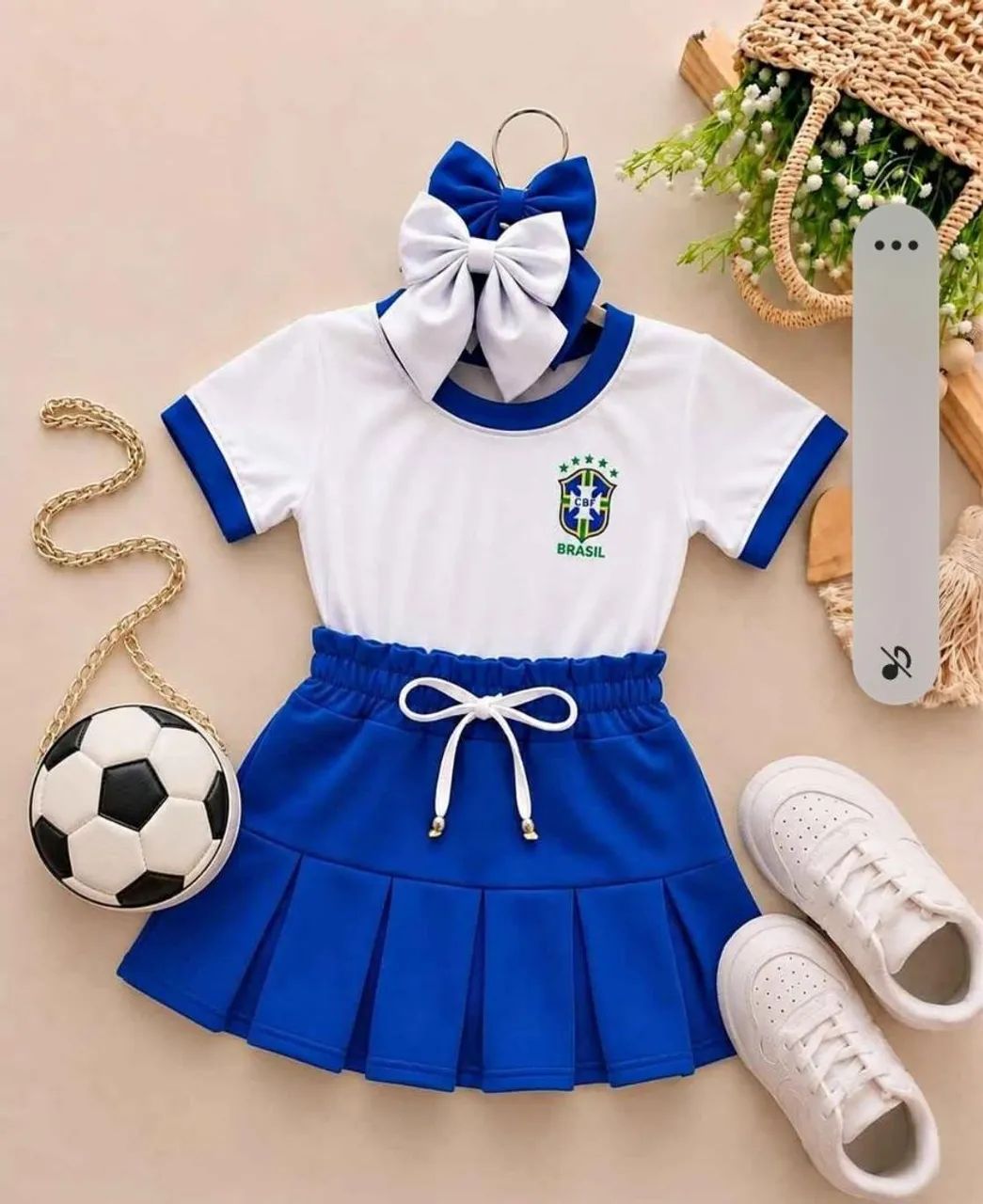 Conjunto baby Brasil 