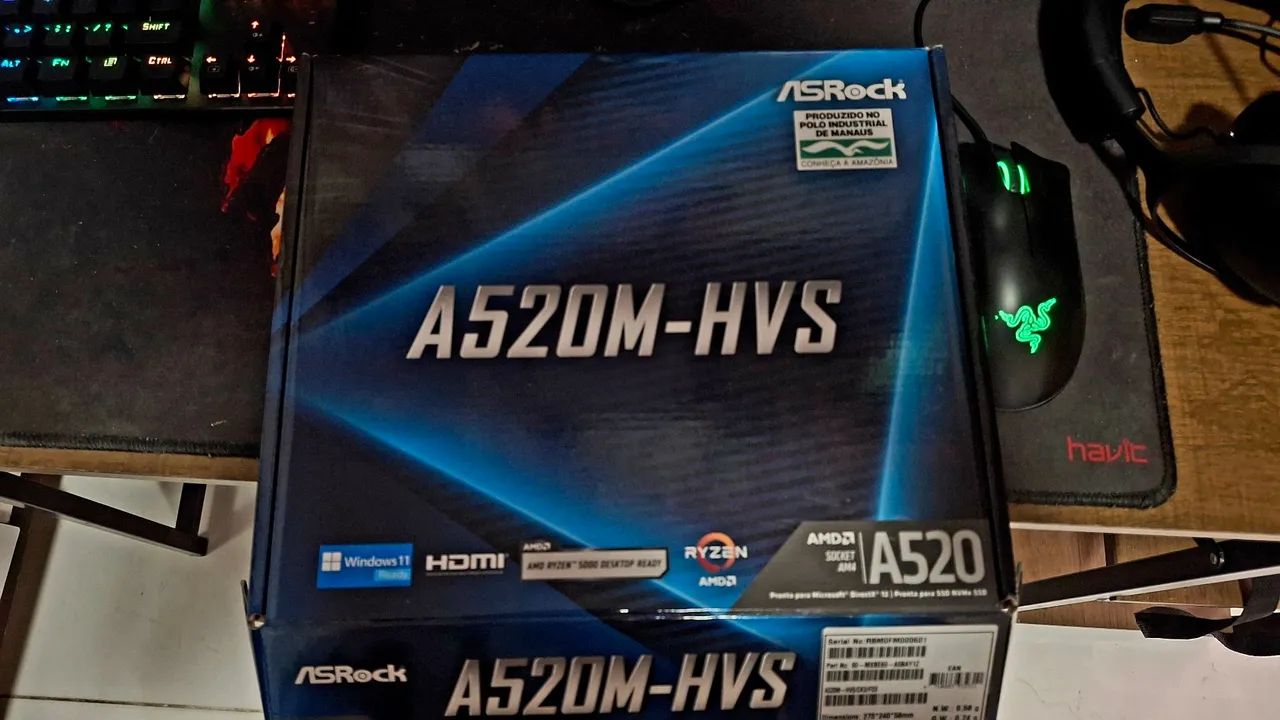 A520M-HVS ASRock