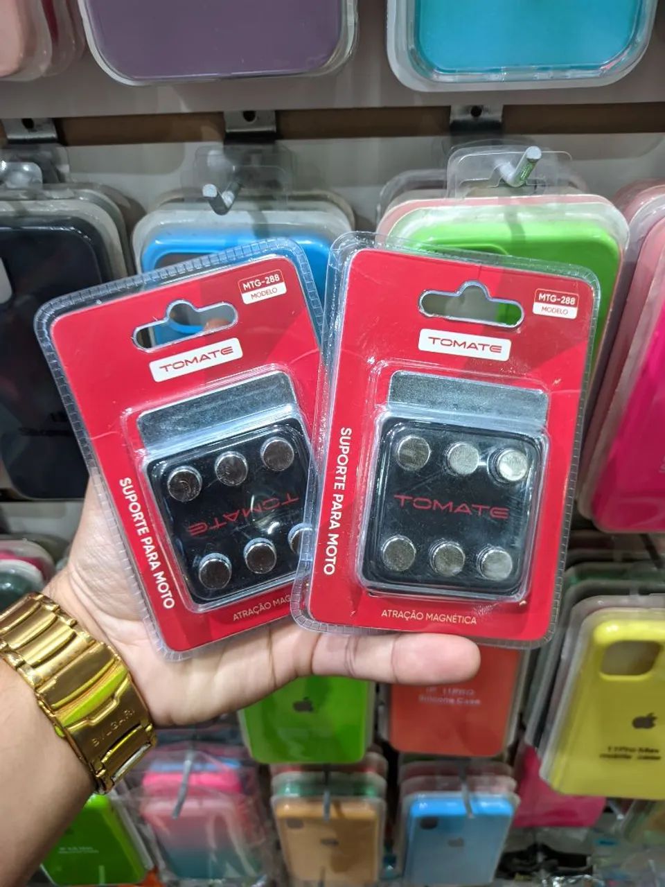 Suporte de imã TOMATE / com 6 imãs SUPER FORTE E RESISTENTE ?