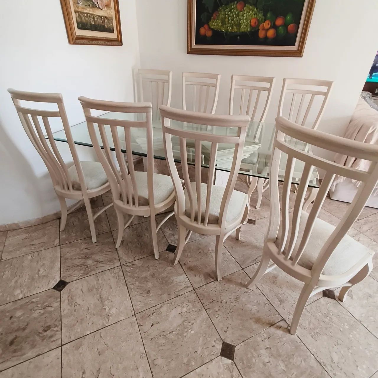 Mesa de jantar 8 cadeiras - Foto 4