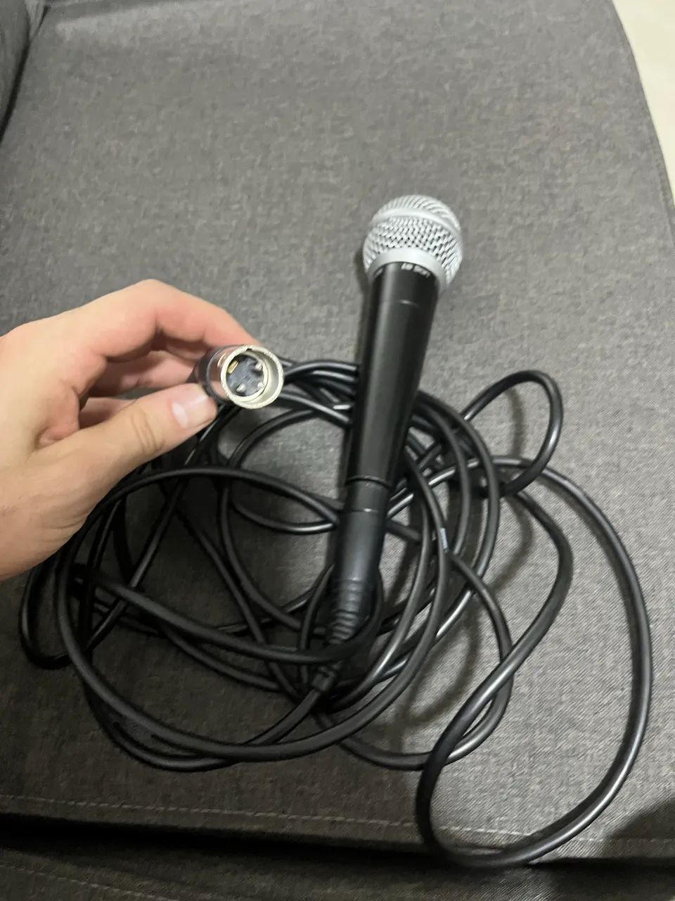 Microfone de fio  - Foto 3