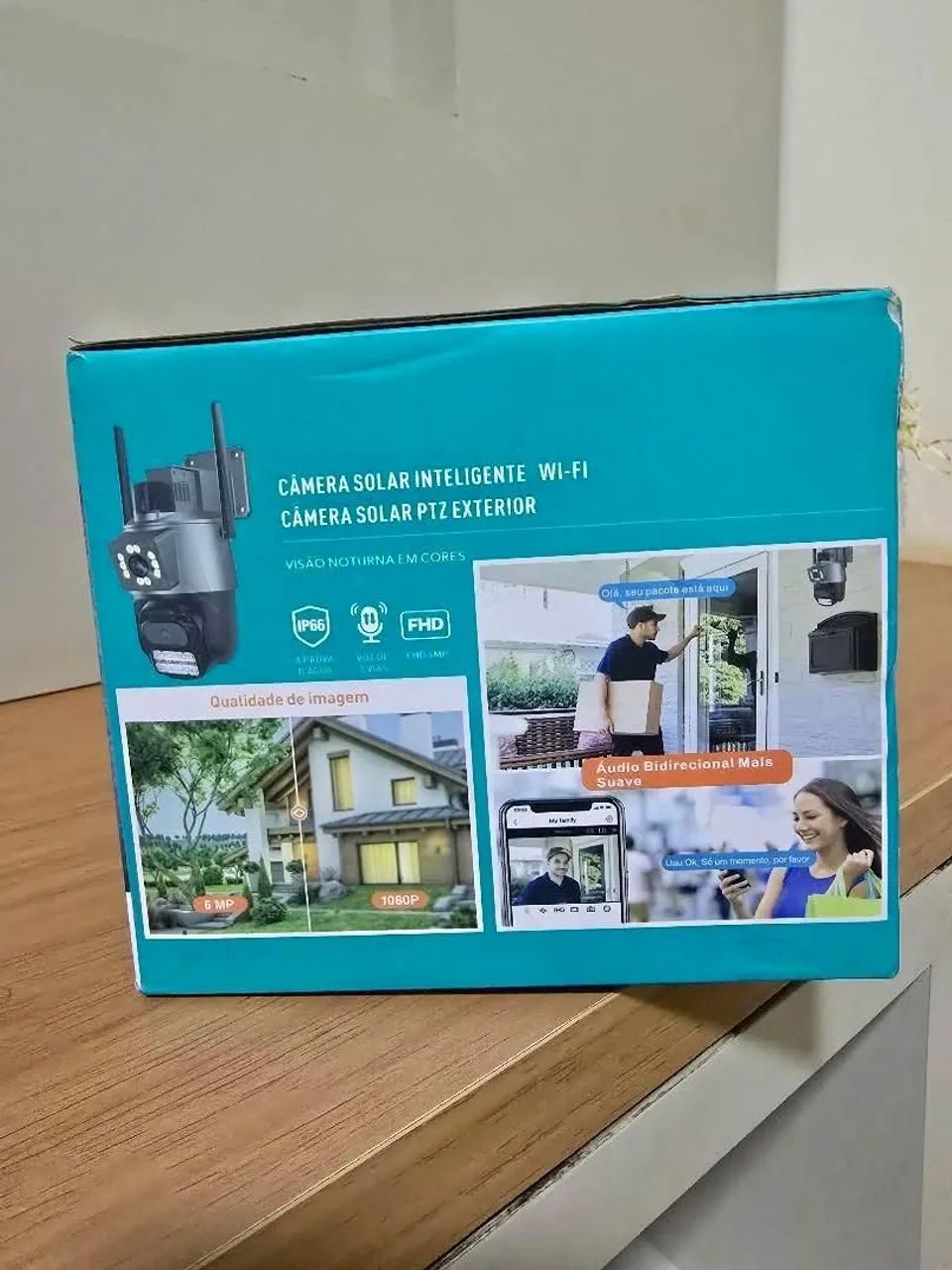 Câmera WiFi inteligente 