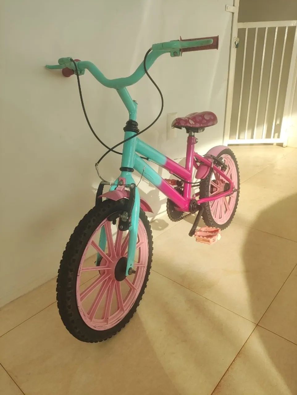 Bicicleta Infantil Aro 16 Barbie - Foto 3
