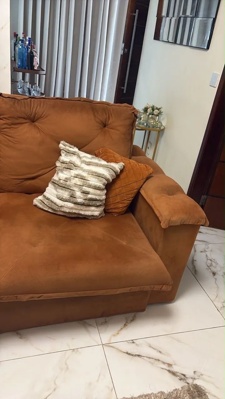 Vendo sofa retratil e reclinavel  - Foto 2