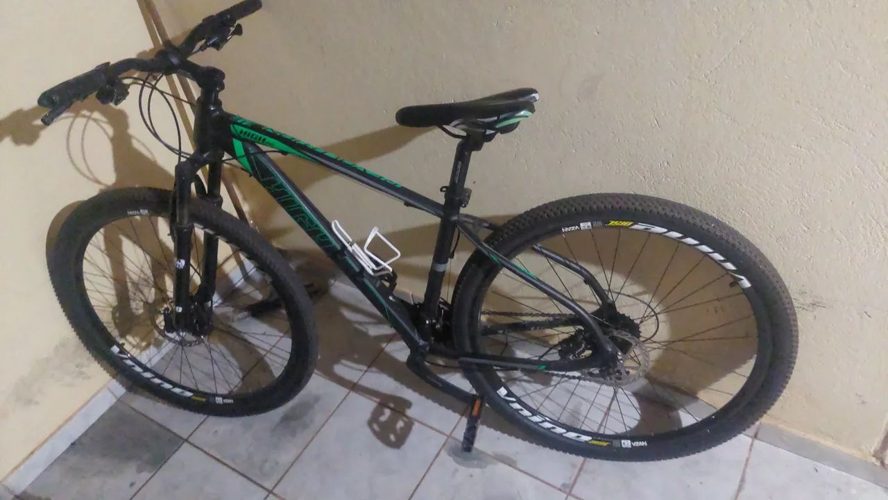 Bicicleta aro 29 cor verde