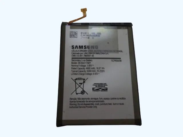 bateria original retirada mod eb-ba217aby samsung a12 a125