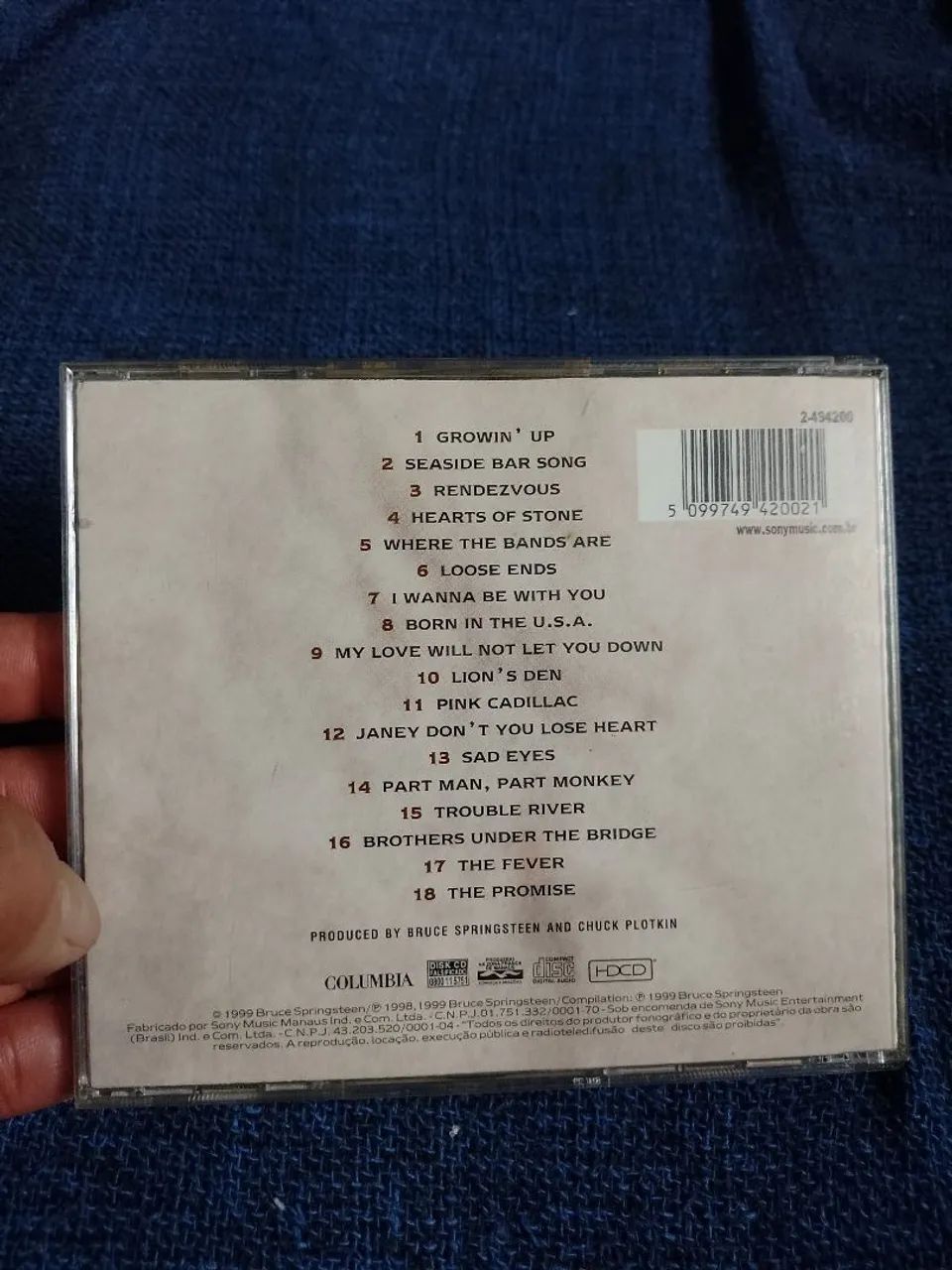 CD - Bruce Springsteen - 18 Tracks - Foto 2