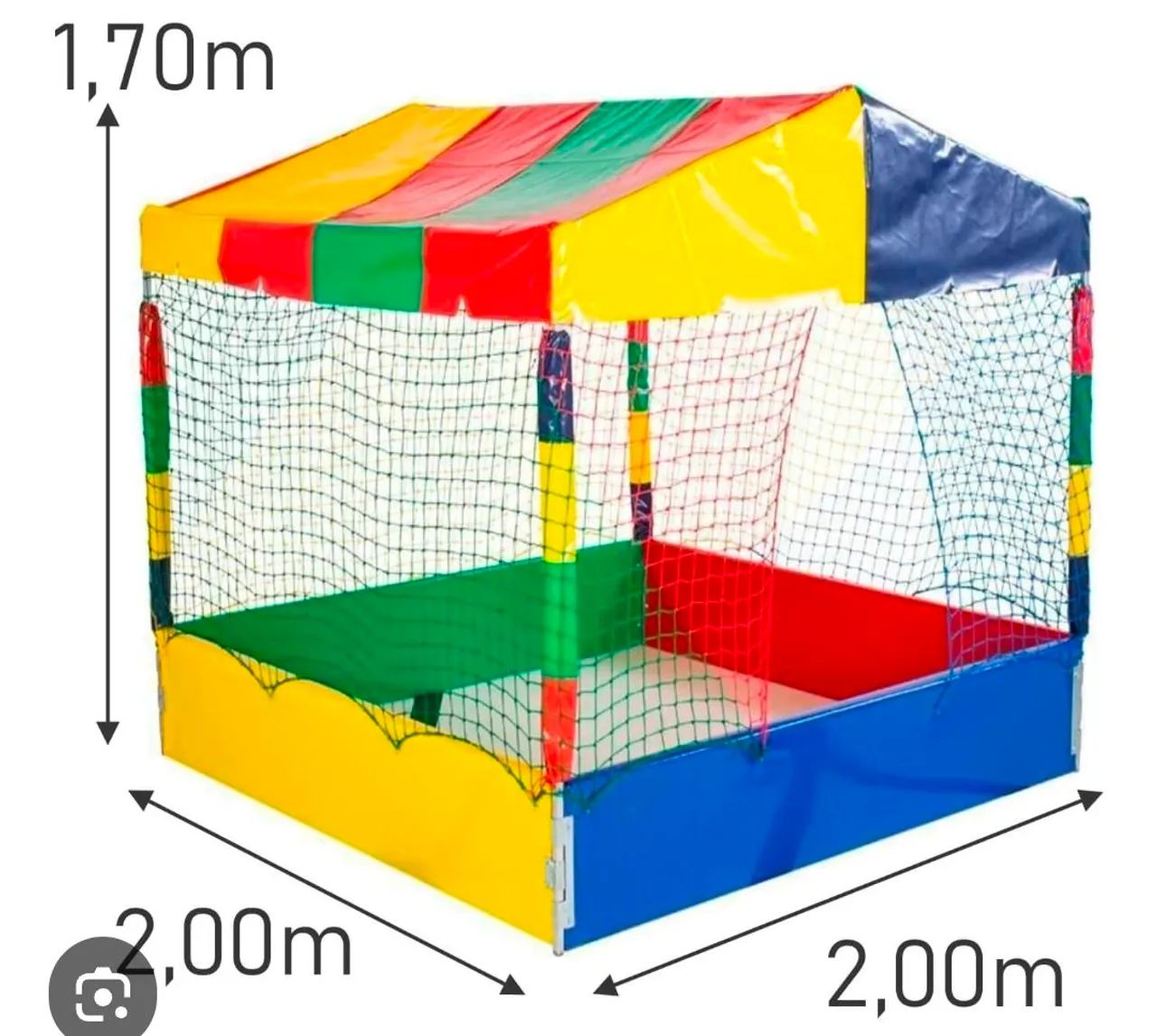 Piscina de bolinhas de 1,50mt