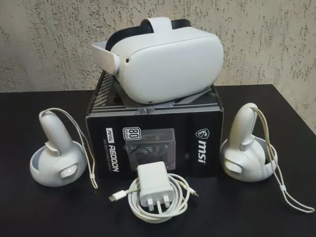 Óculos de Realidade Virtual Meta Quest 2 VR Headset Completo - Foto 4