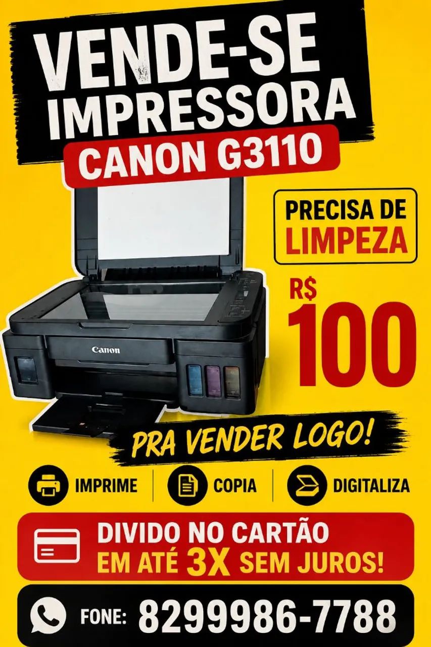 Impressora Canon G3110