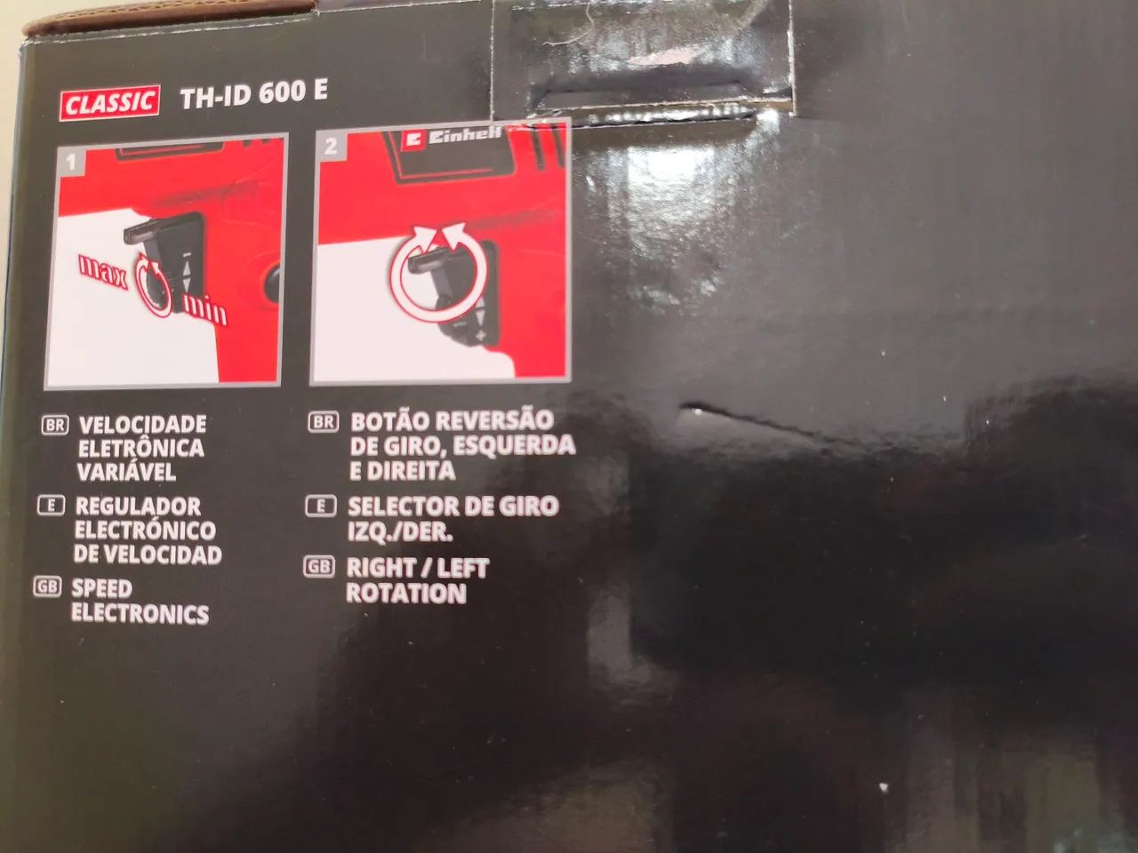 Furadeira de impacto Einhell  - Foto 5