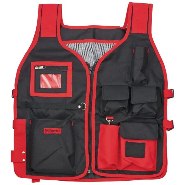 Colete Multiuso Porta Ferramenta MTX 600mm - 7 Bolsos Divisões _ FE16 - Foto 5