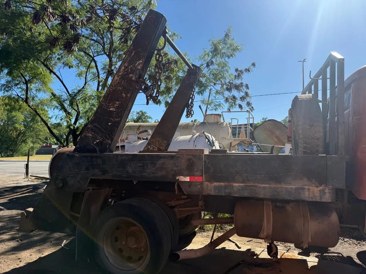 Poli guindaste simples sapata hidráulica 