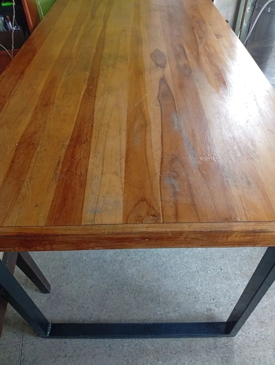 Mesa em madeira pé de ferro  - Foto 3