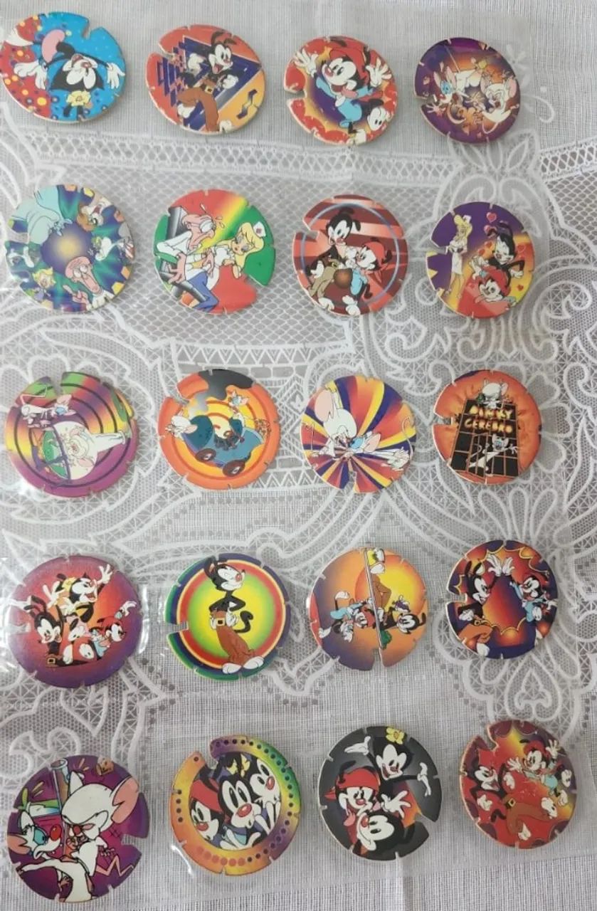 Coleção Tazos Animaniacs Elma Chips - Foto 4