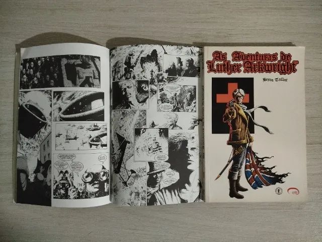 HQ Quadrinhos As Aventuras de Luther Arkwright (completo em 2 Volumes) - Foto 3
