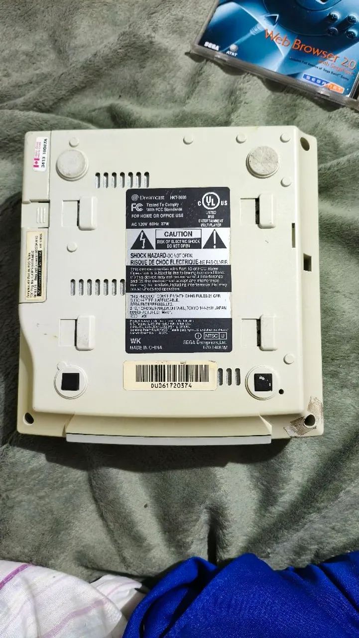 Dreamcast funcionando, 2 controles e jogos originais  - Foto 4