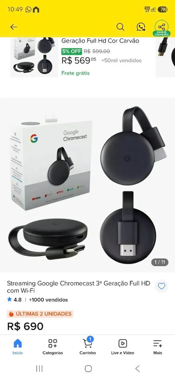 chromecast 3