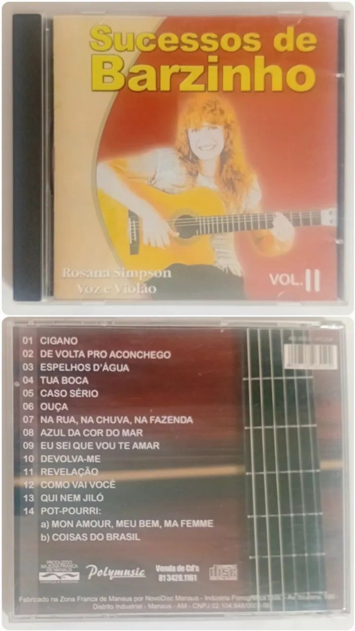 CD Musical Sucessos de Barzinho Antigo - Foto 2