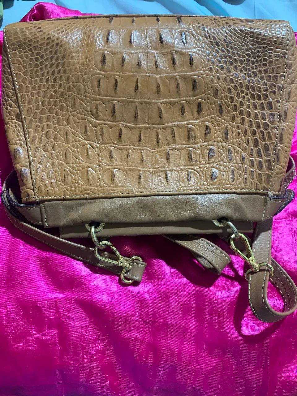 Bolsa em couro legitimo - Foto 2