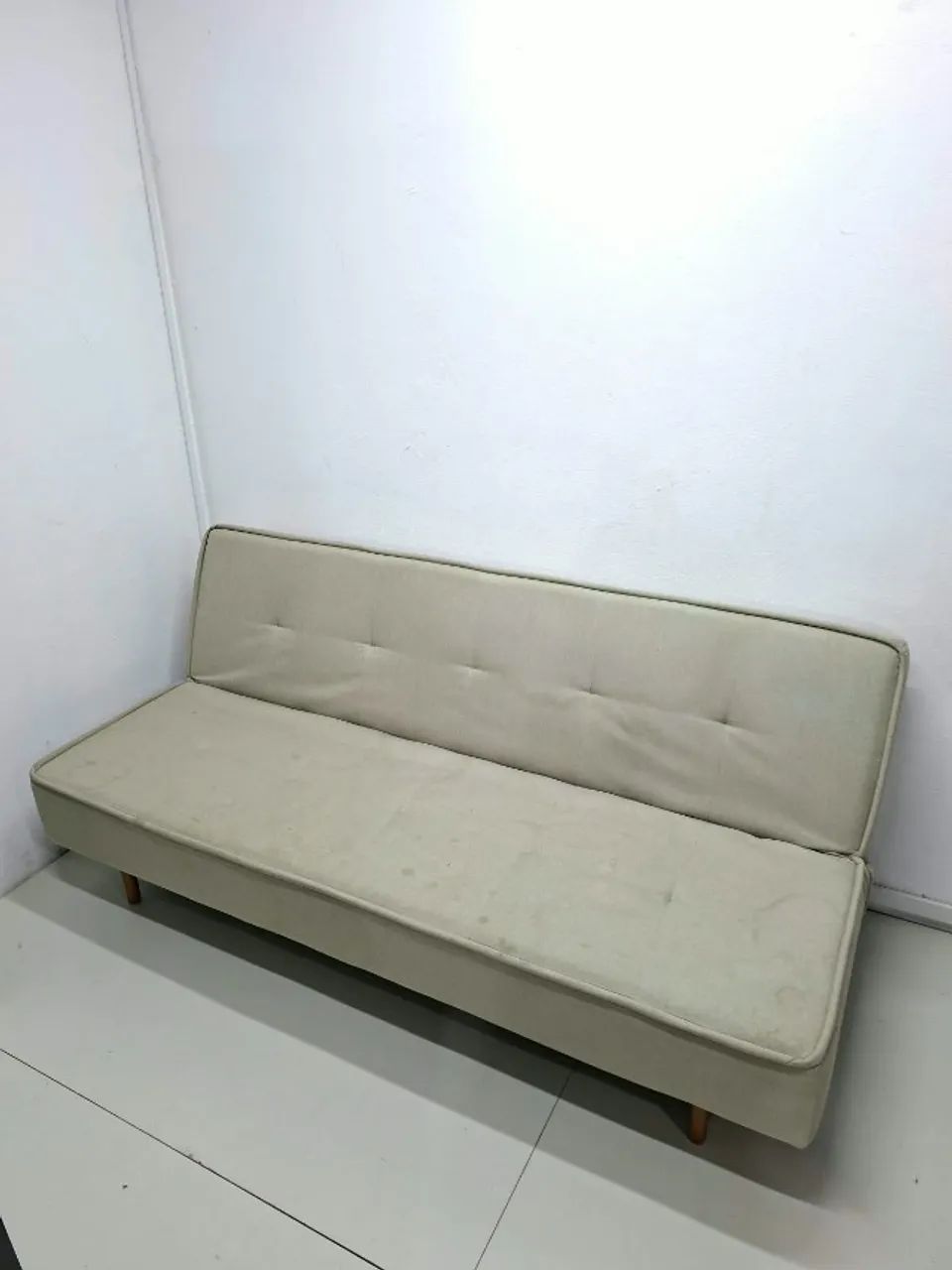 Sofá cama Chenile Linho - Foto 2
