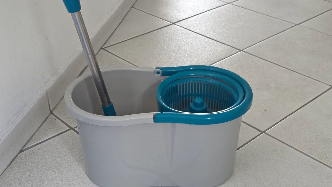 Flash Limp - Mop Giratório Fit, Balde 8 litros - modelo MOP5010 - Foto 4