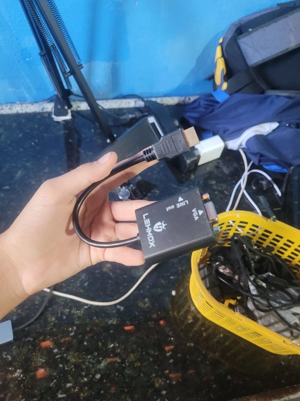 Adaptador vga pra hdmi