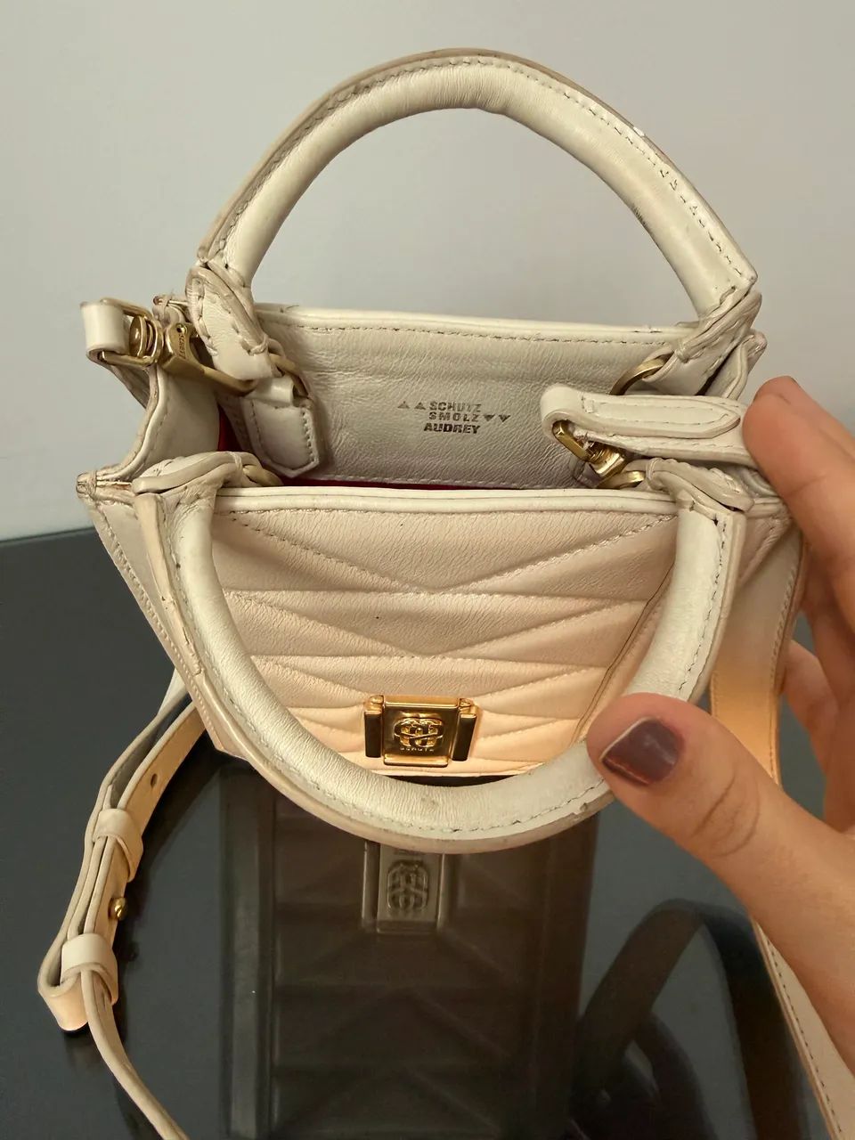 Bolsa schutz branca - Foto 4