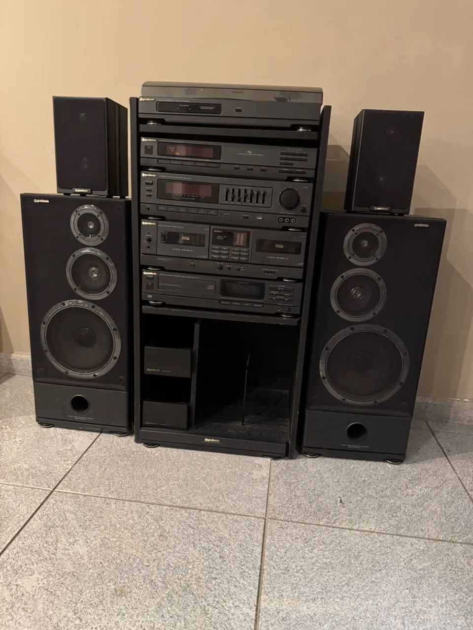 Aparelho de som Gradiente DS 900 - Relíquia 