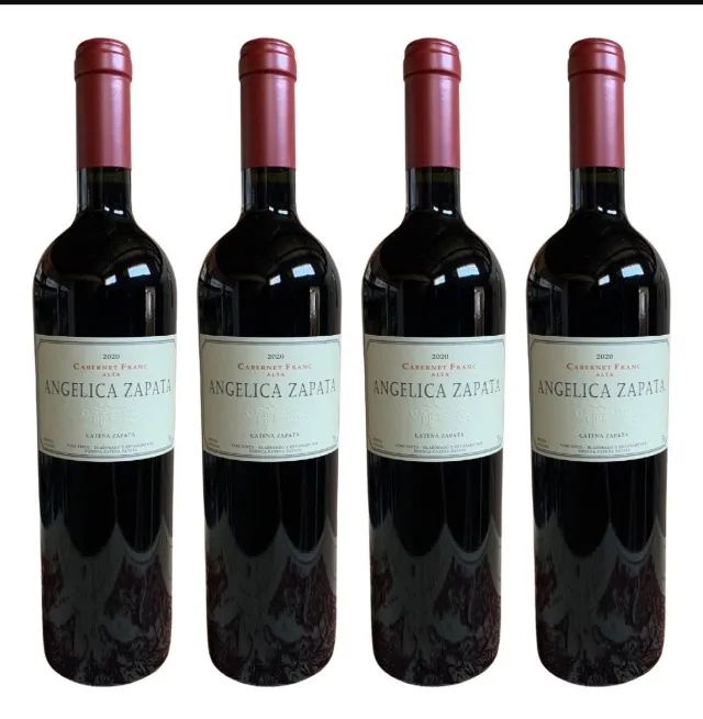 Vinho Angélica Zapata Cabernet Franc - Caixa 4 unidades 