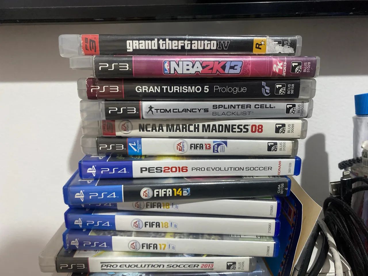 Jogos de Ps4 e Ps3 
