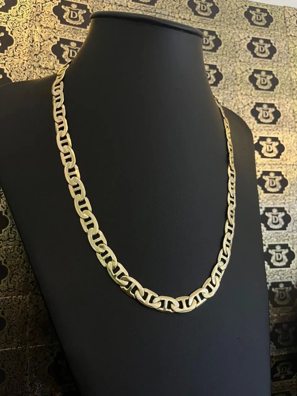 Corrente Mariner Maciça em Ouro 18k 750