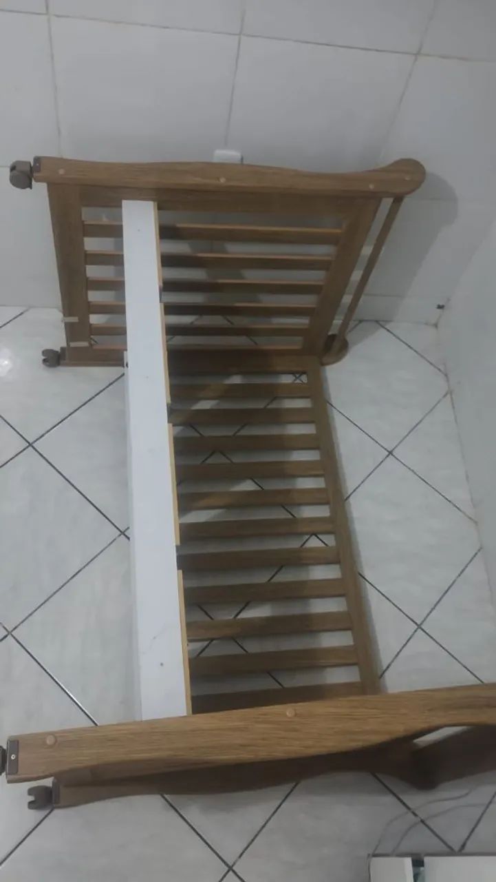 Berço 2 em 1 acompanha o colchão  - Foto 5