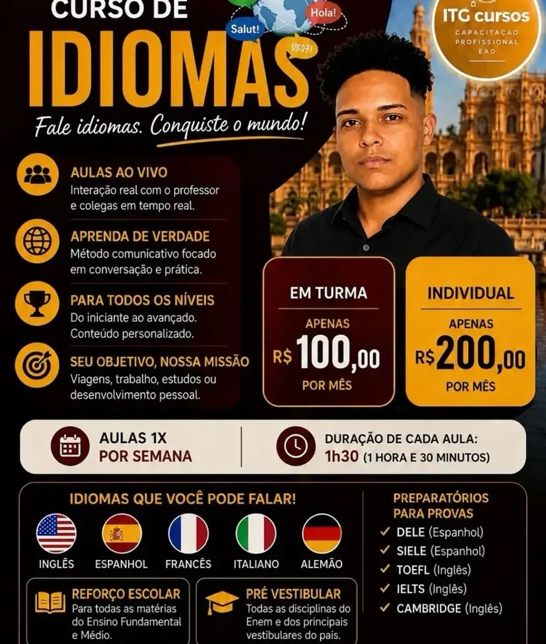 Curso de idiomas - 100% online - CERTIFICADO - Foto 4