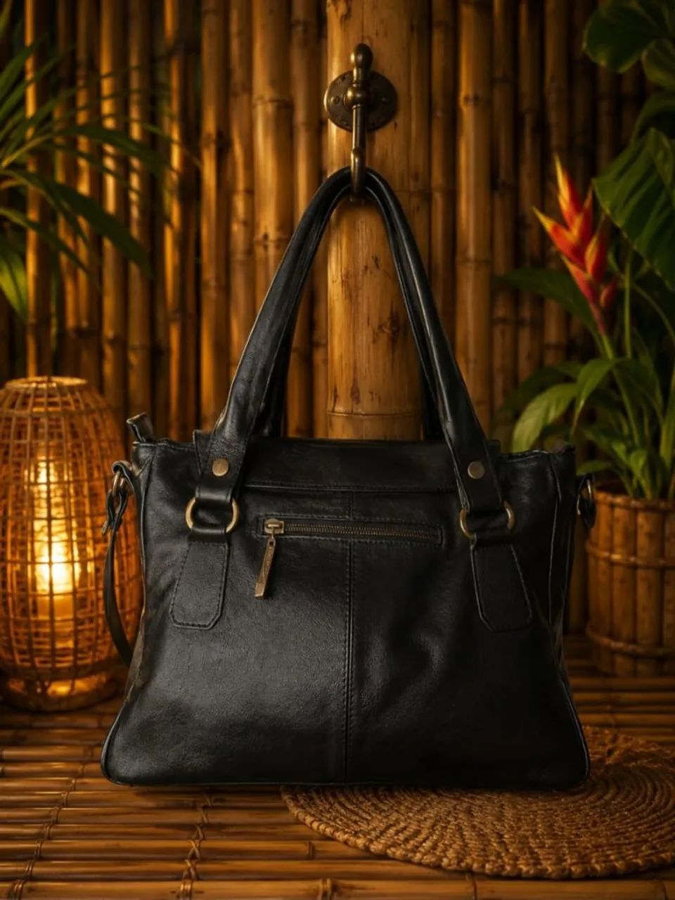 Bolsa Em Couro Legítimo Andréa Vinci  - Foto 2