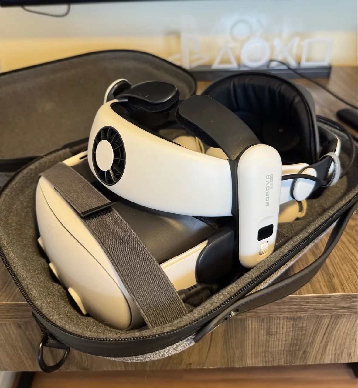Meta Quest 3 512Gb + BOBO VR S3 Pro + BOBOVR C3 Carrying Case