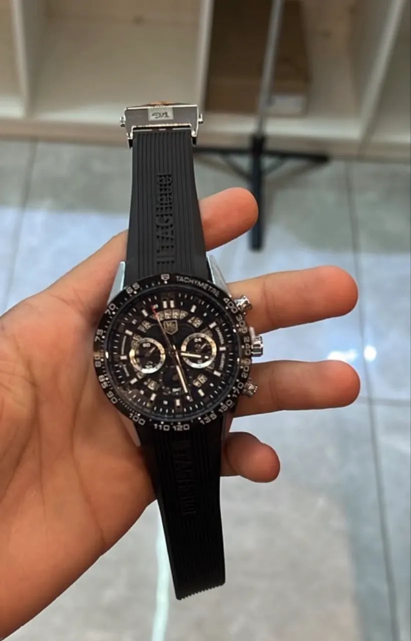 Relógio Tag Heuer 1linha aço - Foto 4