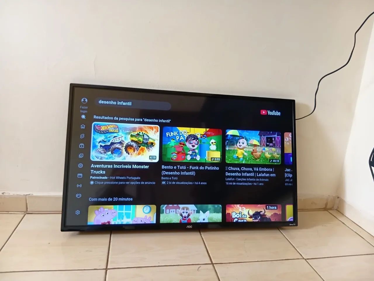 Smart tv aoc roku 43 polegadas wiffi  - Foto 5