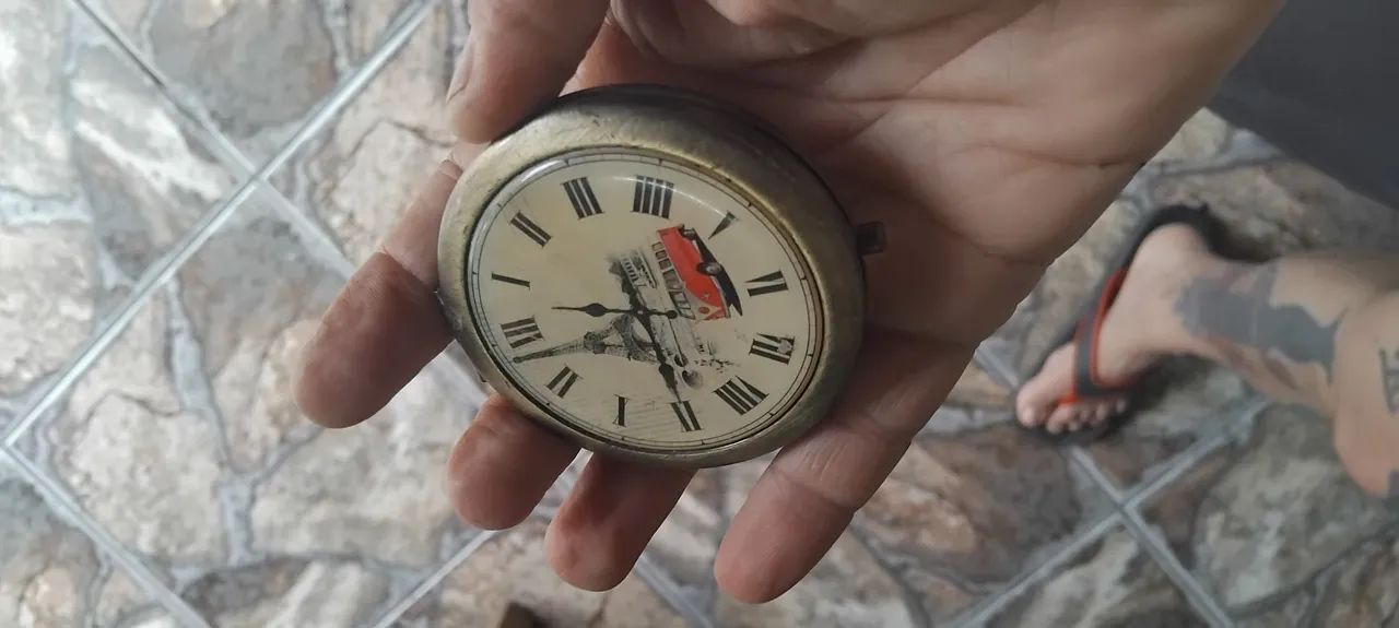 Espelho compacto estilo vintage - Foto 4