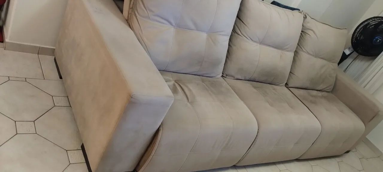 Sofá cama 3 lugares 