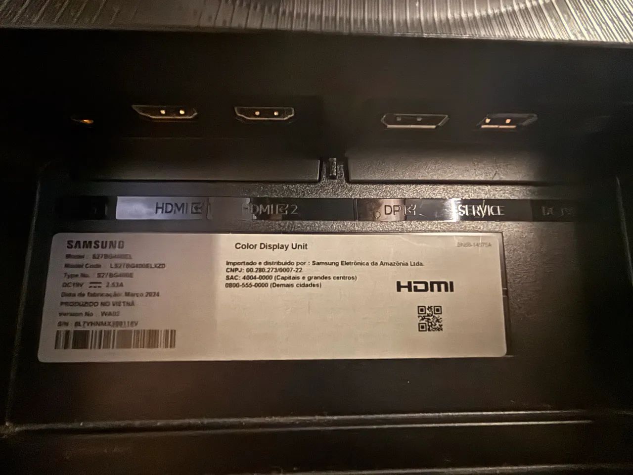 Monitor Samsung Odyssey G40 27 polegadas - FHD 240hz - Foto 4