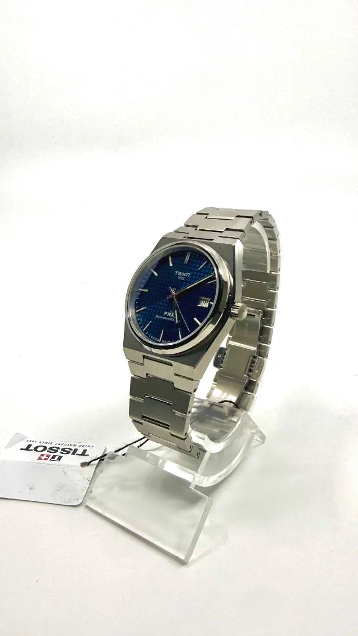 Tissot PRX 38mm Titanium Azul - Foto 2