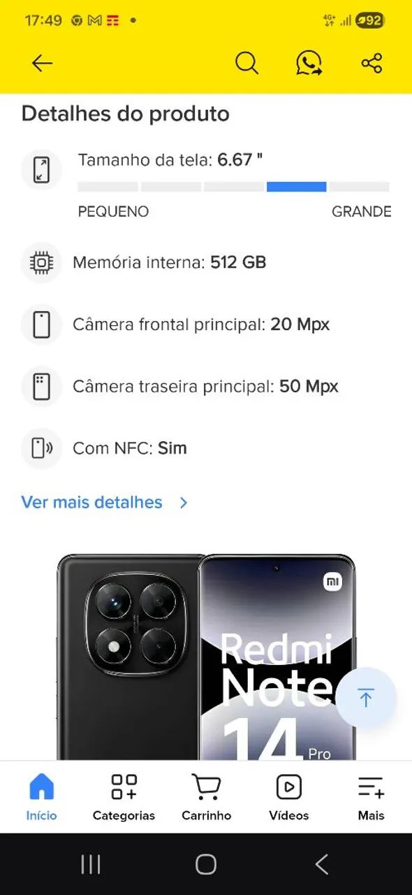 Redmi note 14 pro 512 GB 12 GB RAM - Foto 4