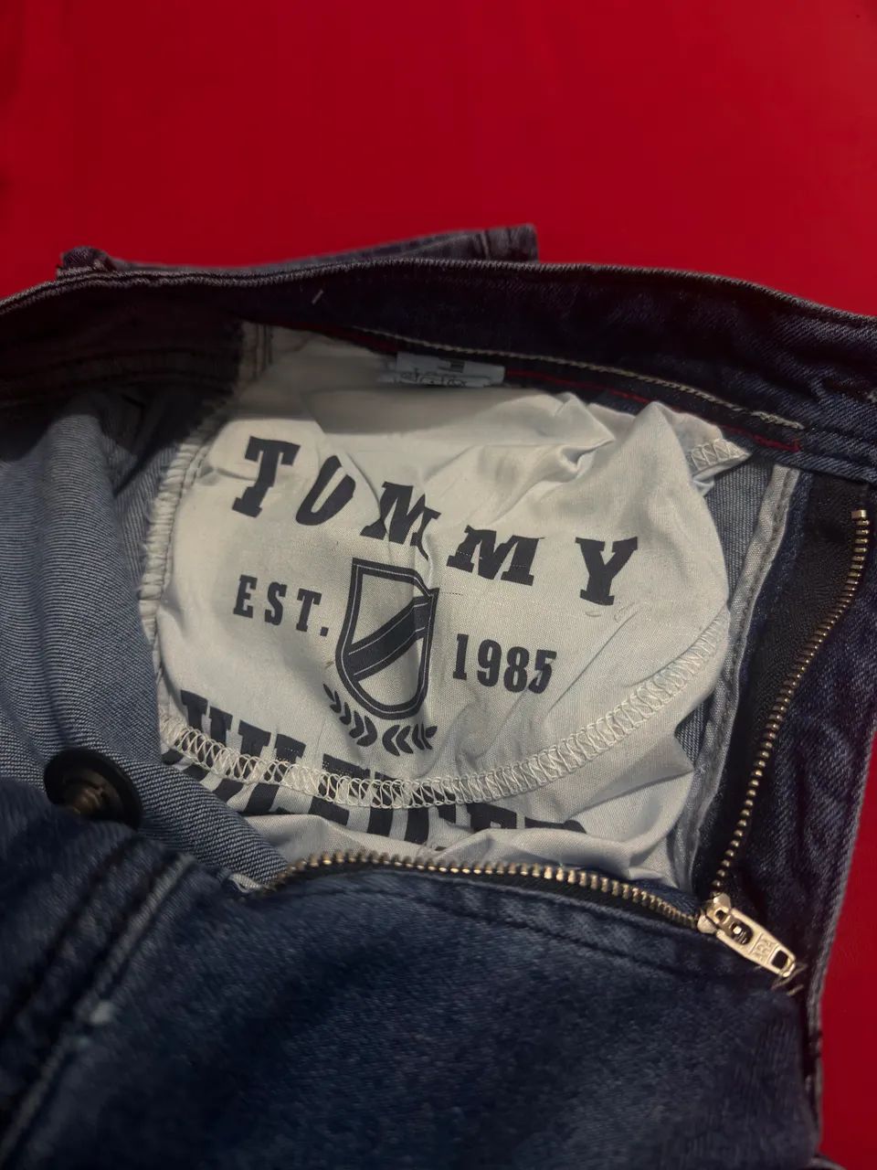 Calça Jeans Slim Tommy 42  - Foto 3